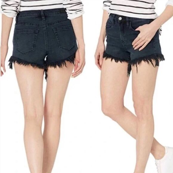 Revolve x Blank NYC Little Queenie Frayed Shorts Size 26 - Picture 1 of 9